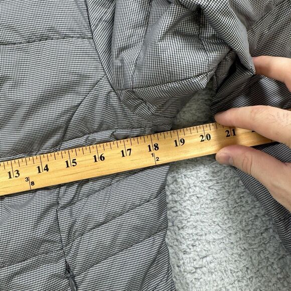 Nau Goose Down Jacket Womens S Insulated Puffer Gray Button Outdoors - Picture 4 of 8